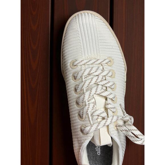 Allbirds Men’s White Knit Sneakers 8M | Eco-Friendly Lightweight Comfort Shoes - Picture 6 of 10